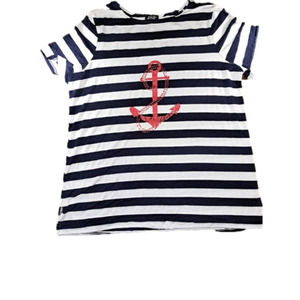 Jsp Woman Striped Top Size 1x